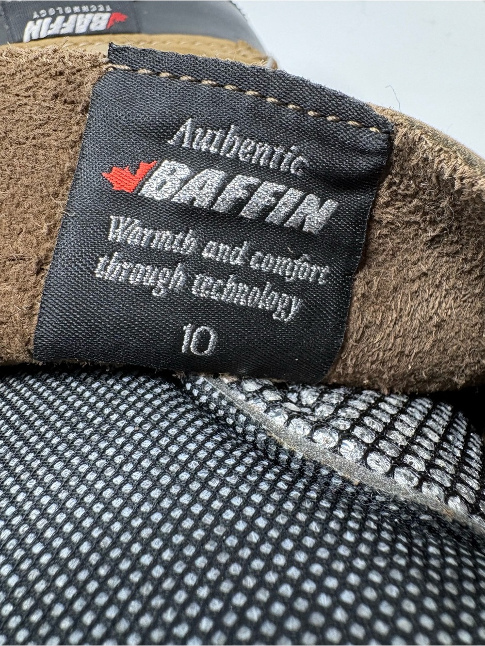 Baffin Technology Insulated Winter Snow Boots Brown Black Men’s Size 10 - Picture 6 of 6